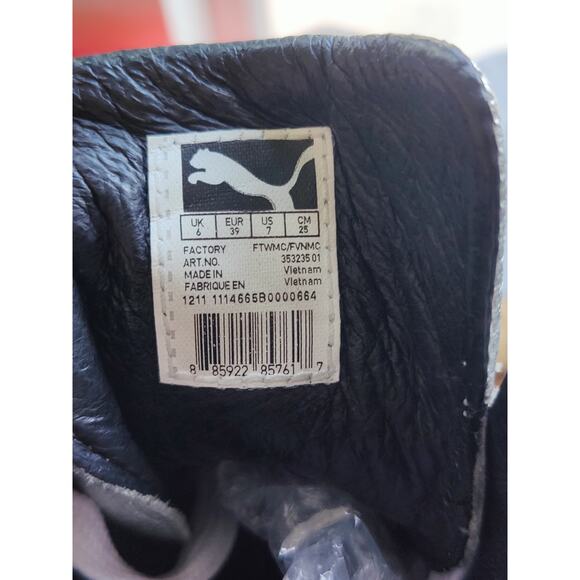 Vintage silver/black PUMA by MIHARAYASUHIRO sz 7 M/ 8.5 W main image 6